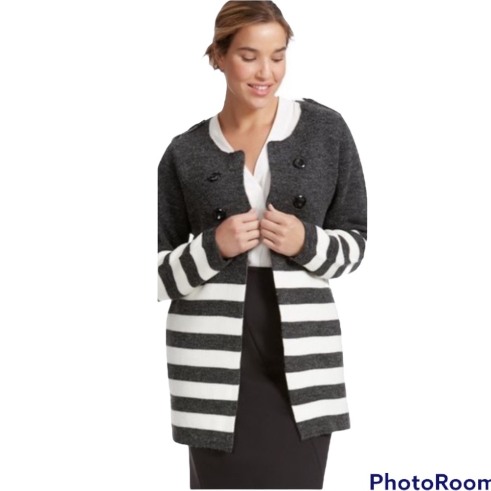 Baciano Monroe Striped Cardigan